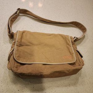 Aeropostale Messenger Bag Crossbody Laptop Briefcase Corduroy Organizer Pockets